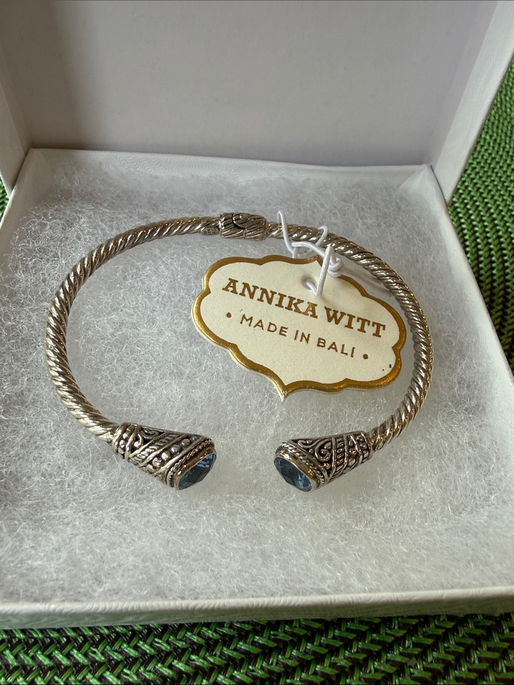 Annika Witt sterling cuff bracelet NWT